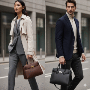 Les sacs structurés la précision du geste